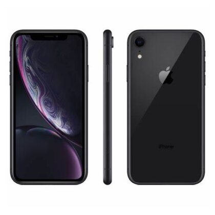 Apple IPhone XR – 3GB+64GB – Black – 6.1 Inch -Face ID – IOS Smartphone